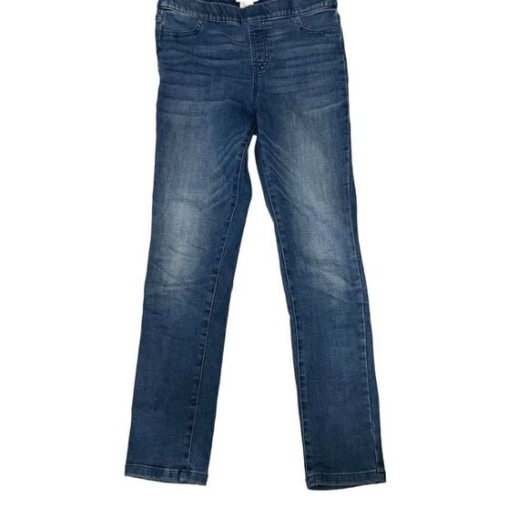 Vineyard Vines Girls Elastic Waist Pull-On Adjustable Waist Denim Jeans sz 12 - Picture 2 of 7